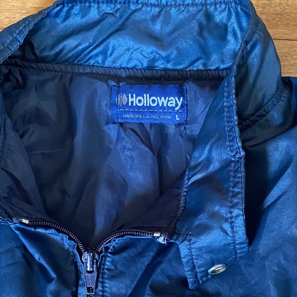 Nascar Men's Blue Windbreaker Jacket - Picture 2 of 3
